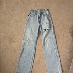Abercrombie & Fitch 90s relaxed Jean high rise size 24